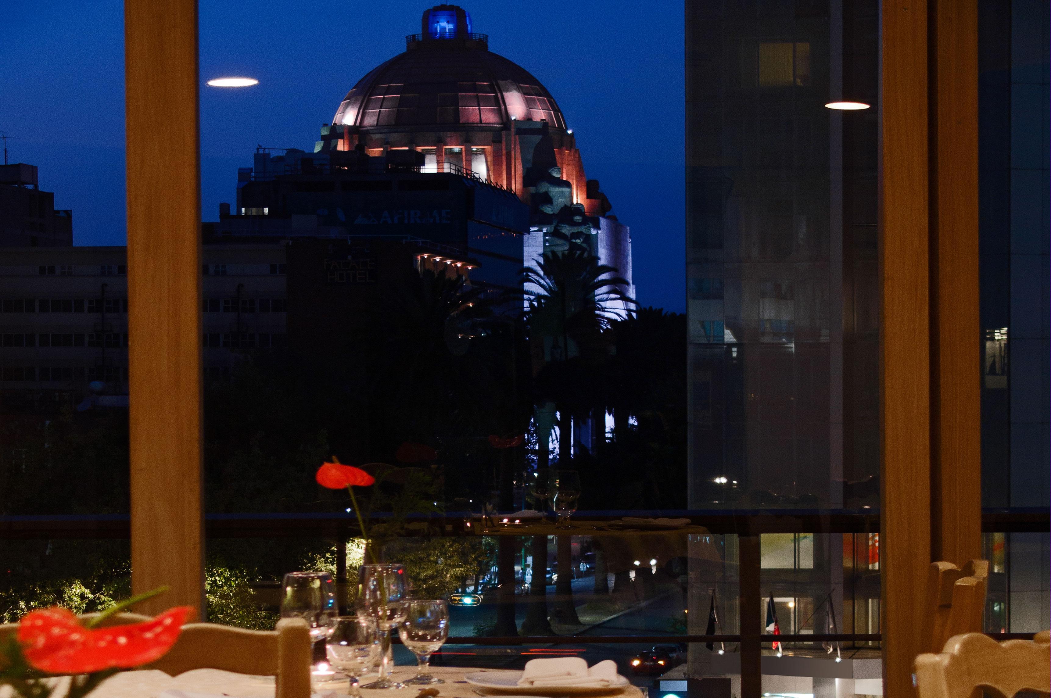 Fiesta Americana Reforma Mexico City Ngoại thất bức ảnh View from the restaurant